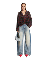 Blue Darcy Wide-Leg Jeans | PDP | Antonia