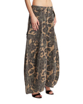 Pantaloni Balloon Animalier Verdi | PDP | Antonia