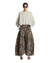 Pantaloni Balloon Animalier Verdi | PDP | Antonia