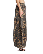 Pantaloni Balloon Animalier Verdi | PDP | Antonia