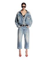 Giacca In Denim Washed Blu | PDP | Antonia