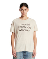 Beige I Never Liked You T-Shirt | PDP | Antonia