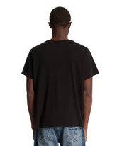 Black Two Words One Finger T-Shirt | PDP | Antonia