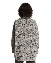 Black Printed Cotton Shirt | PDP | Antonia