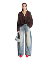 Blue Plaid Boyfriend Shirt | PDP | Antonia