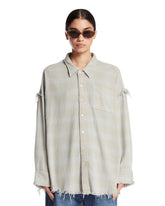 Camicia A Quadri Azzurra | PDP | Antonia