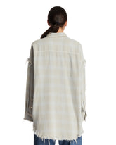Camicia A Quadri Azzurra | PDP | Antonia