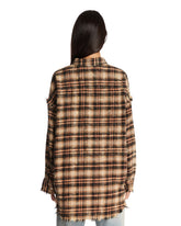 Camicia A Quadri In Cotone Nera | PDP | Antonia
