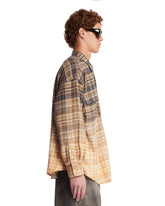 Camicia Dip Dye Boyfriend Beige | PDP | Antonia