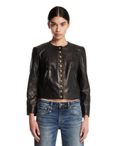 Black Leather Jacket | PDP | Antonia