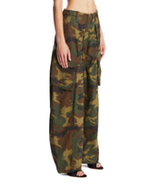 Camouflage Barrel Cargo Jeans | PDP | Antonia