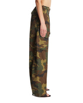 Camouflage Barrel Cargo Jeans | PDP | Antonia