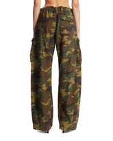 Camouflage Barrel Cargo Jeans | PDP | Antonia