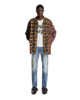 Multicolor Plaid Multi-Panel Jacket | PDP | Antonia