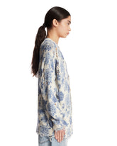 Cardigan A Fiori Beige | PDP | Antonia