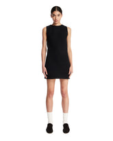Black Wool Minidress | PDP | Antonia
