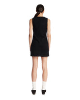 Black Wool Minidress | PDP | Antonia