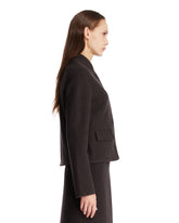 Gray Walker Wool Jacket | PDP | Antonia
