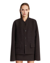 Gray Walker Wool Jacket - RIER WOMEN | PLP | Antonia