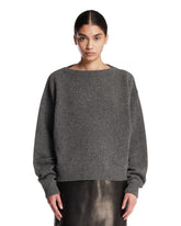 Gray Wool Sweater | PDP | Antonia