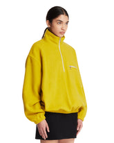 Maglione In Pile Di Lana Giallo | PDP | Antonia