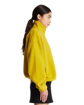 Maglione In Pile Di Lana Giallo | PDP | Antonia