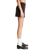 Gray Wool Miniskirt | PDP | Antonia