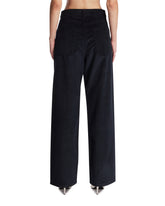 Pantaloni A Costine Blu | PDP | Antonia