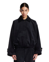 Blue Corduroy Bomber Jacket | PDP | Antonia
