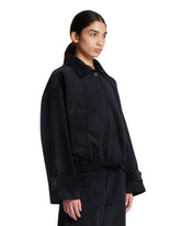 Blue Corduroy Bomber Jacket | PDP | Antonia