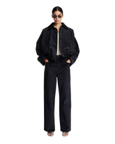 Blue Corduroy Bomber Jacket | PDP | Antonia