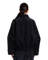 Blue Corduroy Bomber Jacket | PDP | Antonia
