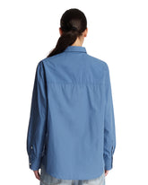 Camicia In Cotone Blu | PDP | Antonia
