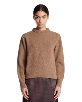 Maglione Girocollo In Lana Beige | PDP | Antonia