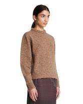 Maglione Girocollo In Lana Beige | PDP | Antonia