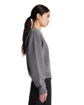 Maglione Girocollo In Lana Grigio | PDP | Antonia