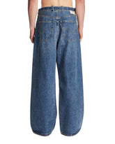Levi's x Sacai Jeans Belted Wide Blu Scuri | PDP | Antonia