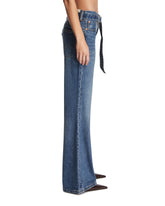 Levi's x Sacai Jeans Belted Flare Blu | PDP | Antonia