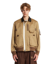 Beige Chino Blouson Jacket | PDP | Antonia
