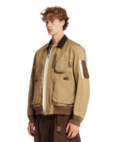 Beige Chino Blouson Jacket | PDP | Antonia