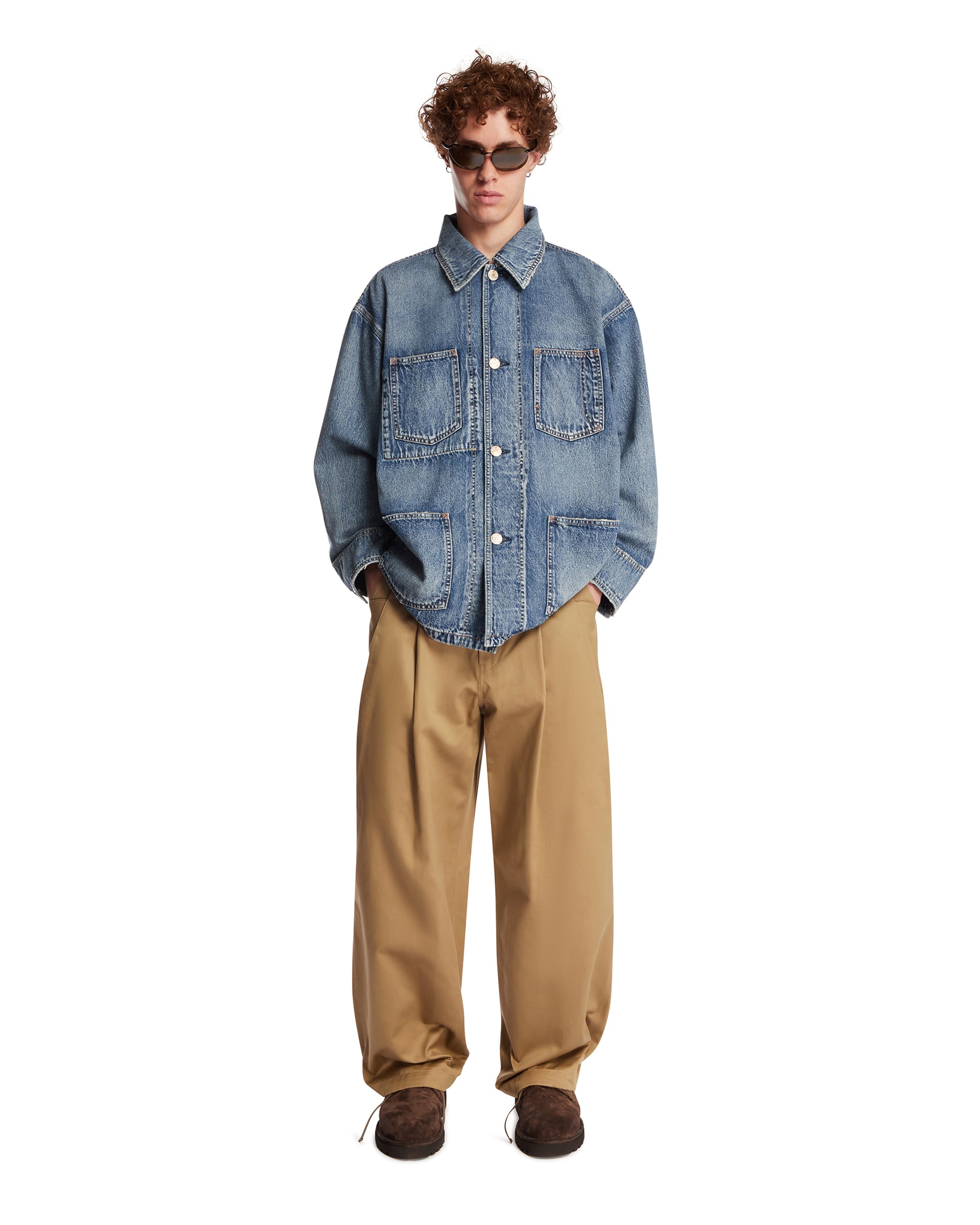 Sacai x Carhartt WIP Black Duck Shirt | SACAI - Antonia