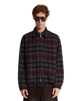 Giacca Plaid Flannel Blouson Marrone | PDP | Antonia