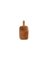 Brown Suede Gaby Vanity Bag | PDP | Antonia