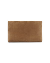 Beige Large Cassandre Envelope Pouch | PDP | Antonia