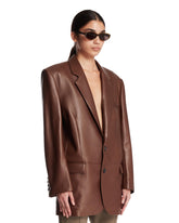 Giacca In Pelle Marrone | PDP | Antonia