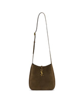 Green Suede Le 5 A 7 Shoulder Bag | PDP | Antonia
