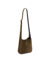 Green Suede Le 5 A 7 Shoulder Bag | PDP | Antonia