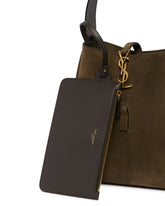 Green Suede Le 5 A 7 Shoulder Bag | PDP | Antonia