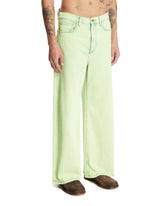 Green Wide-Leg Jeans | PDP | Antonia