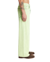 Green Wide-Leg Jeans | PDP | Antonia